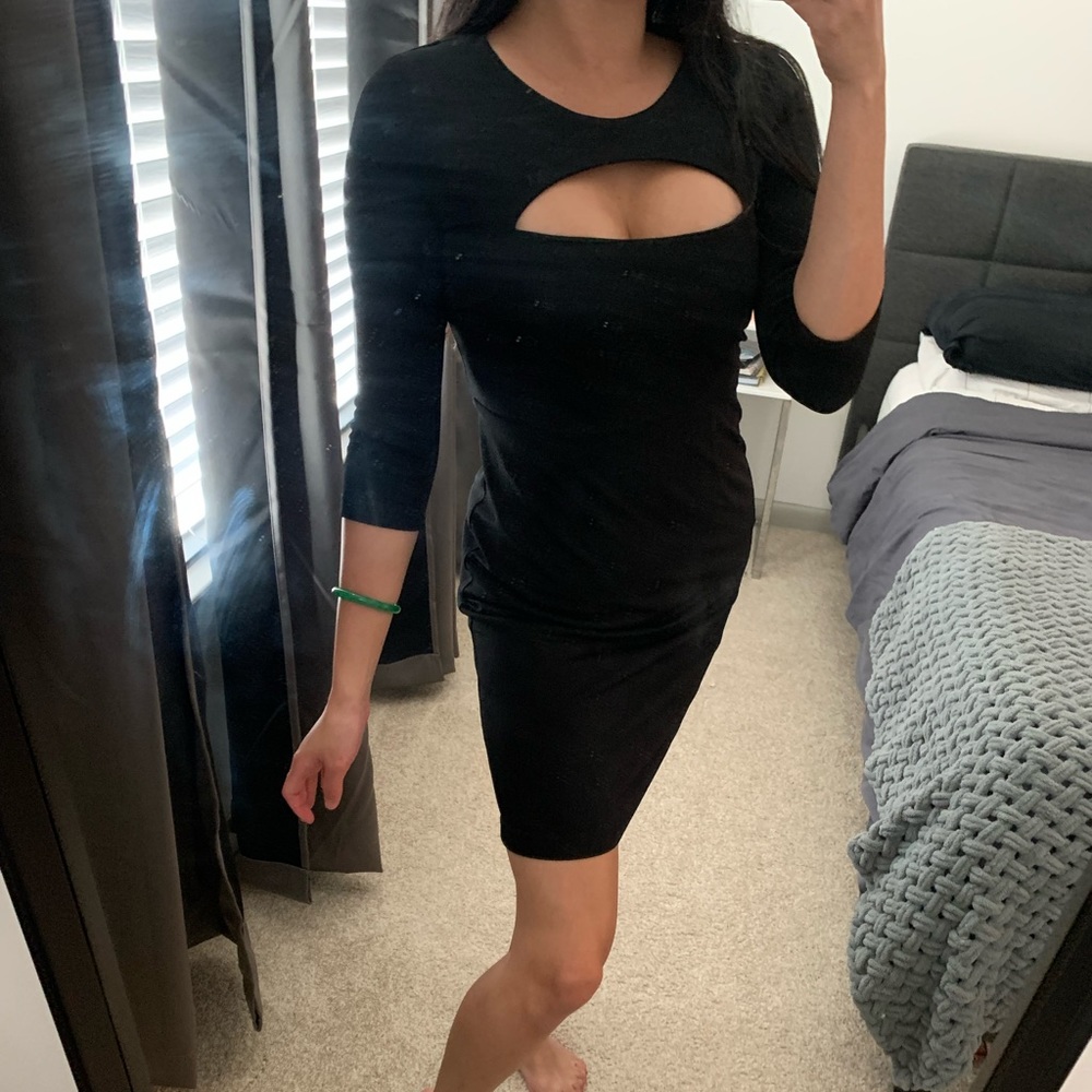 Black dress from Tobi